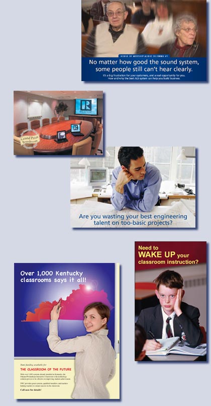 direct mail pieces by Kreski Marketing Consultants