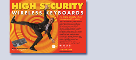 Wireless Computing High Security ad