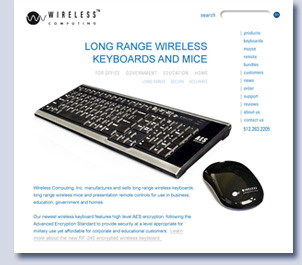 Wireless Computing website