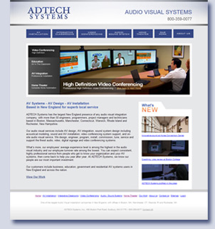 Adtech website by Kreski Marketing Consultants