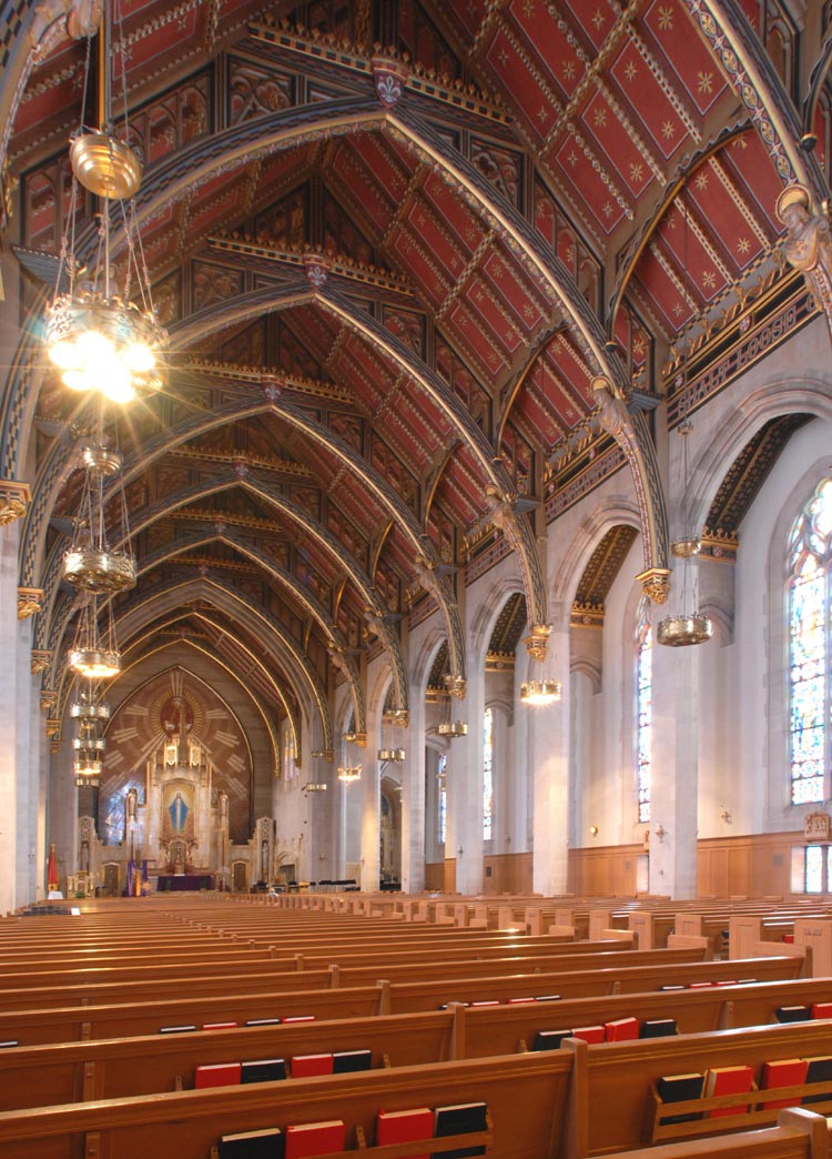 Photography of AV systems at Queen of All Saints Church by Kreski Marketing Consultants