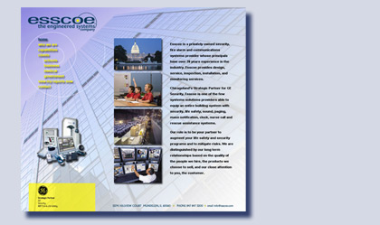 Esscoe website developed by Kreski Marketing
